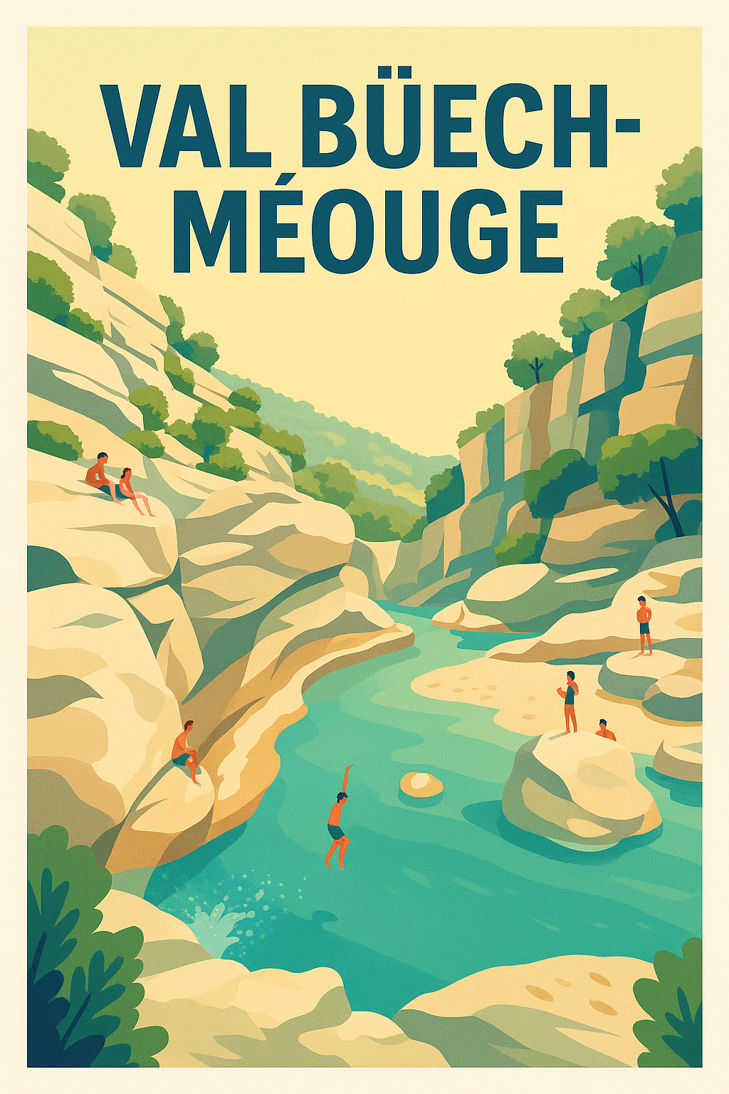 Affiche de Val Buëch-Méouge - L'évasion naturelle au cœur des gorges