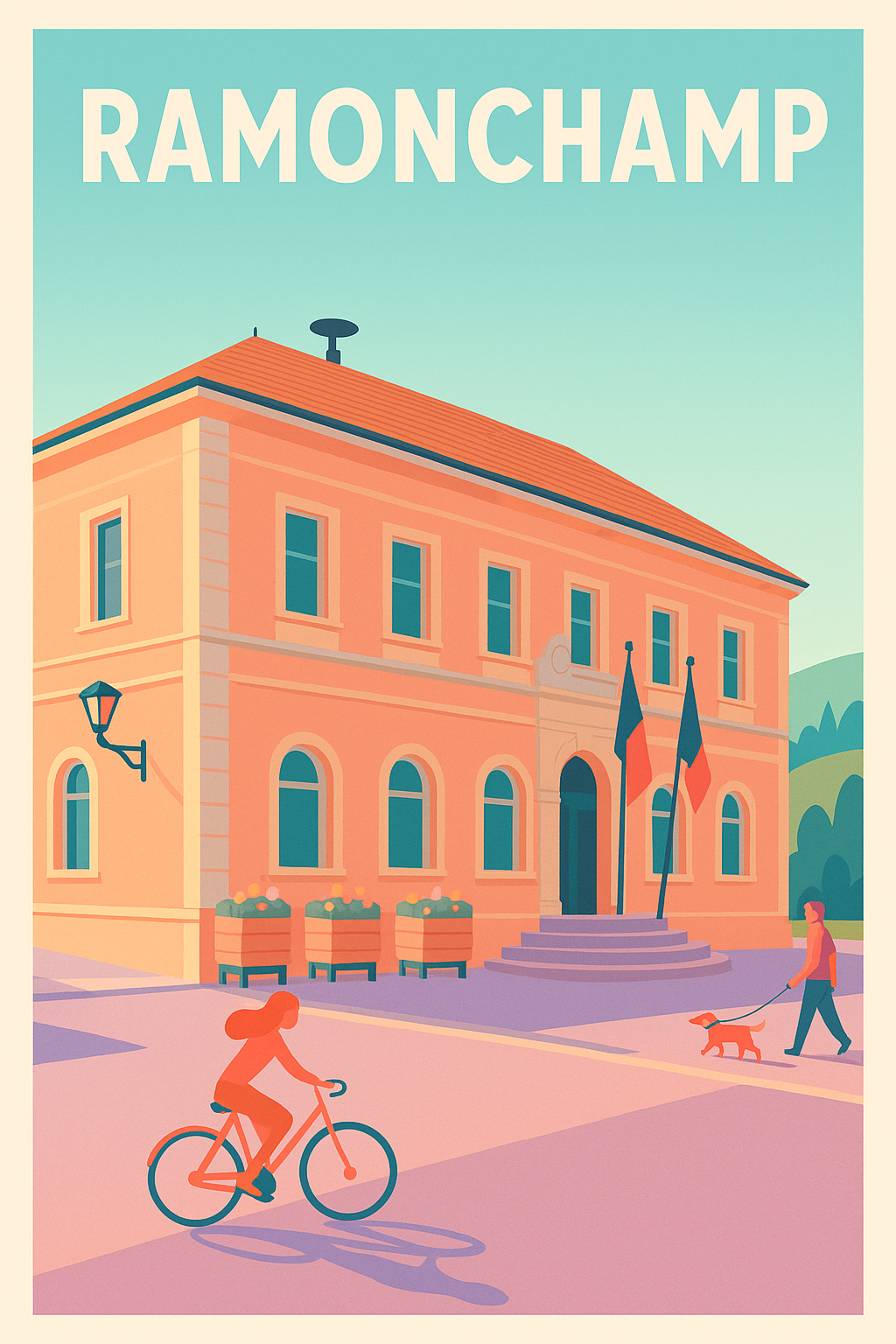 Affiche de Ramonchamp - Charme et quiétude au cœur de la ville