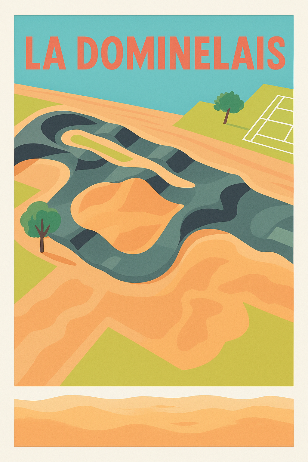 Affiche de La Dominelais - Évasion nature et sports de plein air