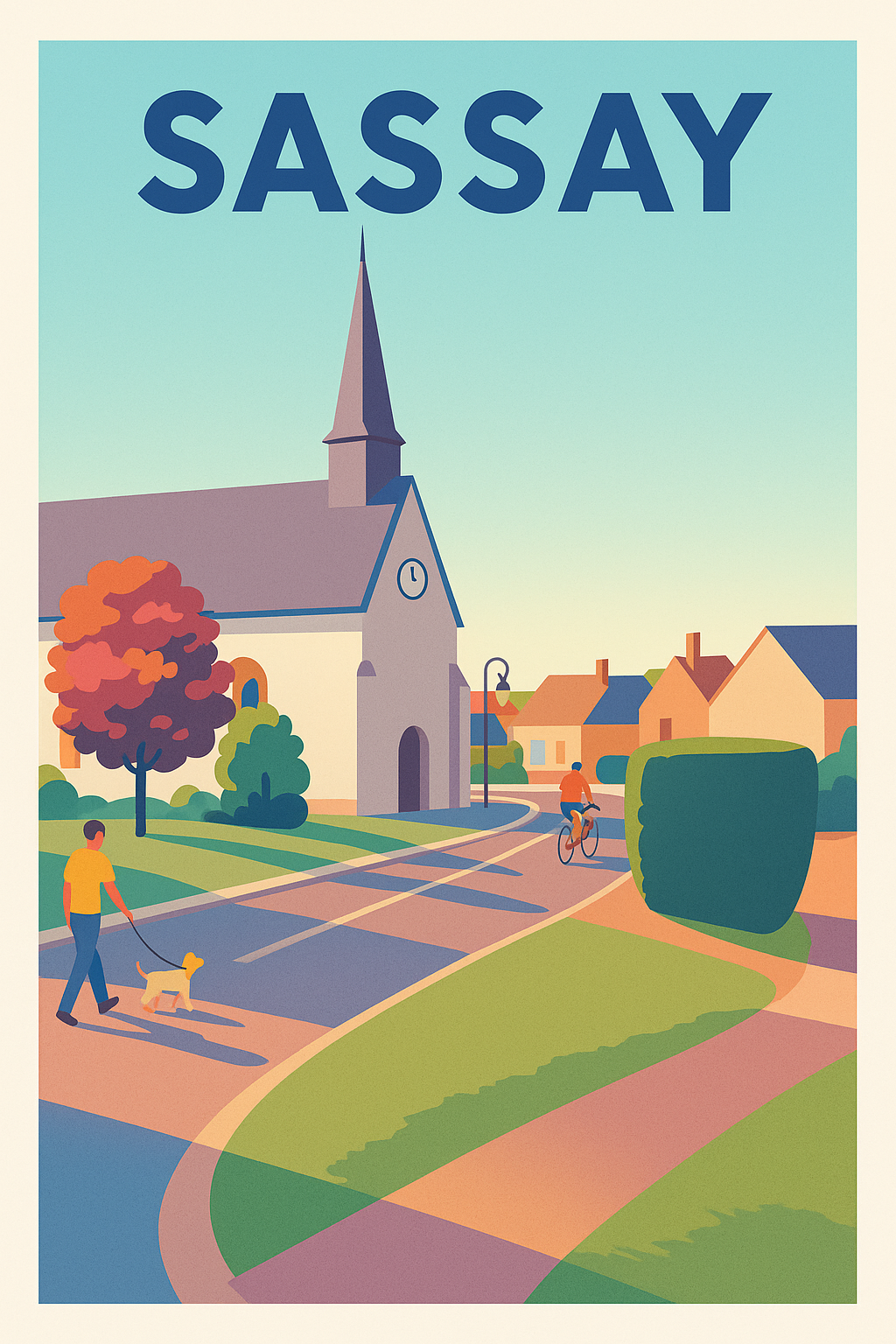 Affiche de Sassay - Un village paisible à découvrir