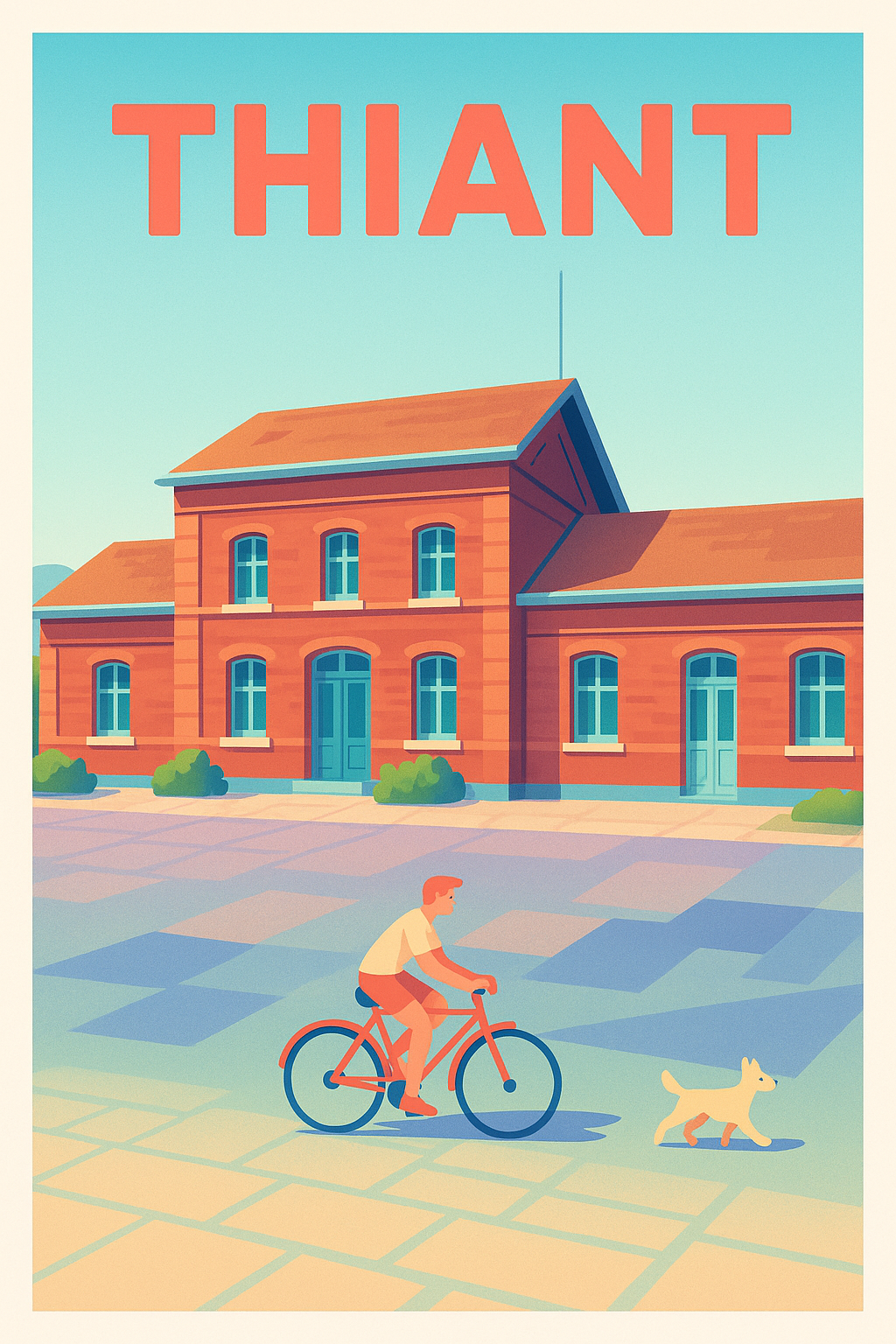 Affiche de Thiant - Balade en douceur dans une ville pleine de charme