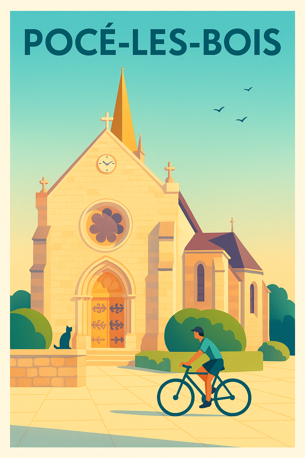 Affiche de Pocé-les-Bois - Charme paisible au cœur du village
