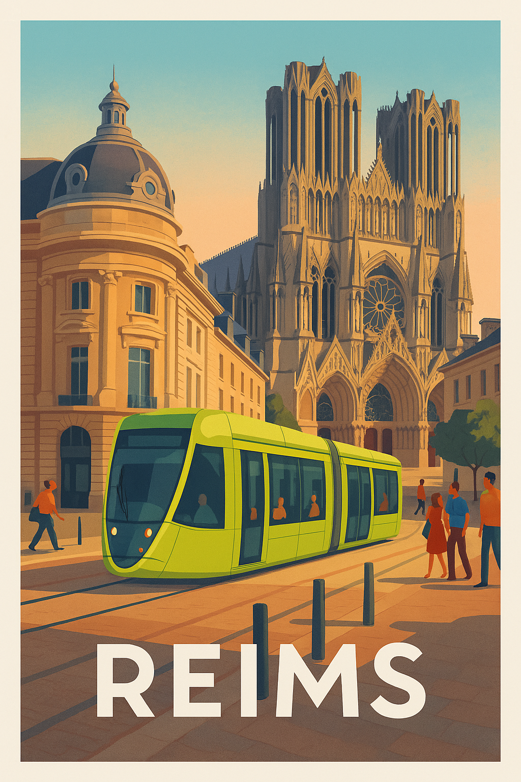 Reims - Entre Histoire et Modernité