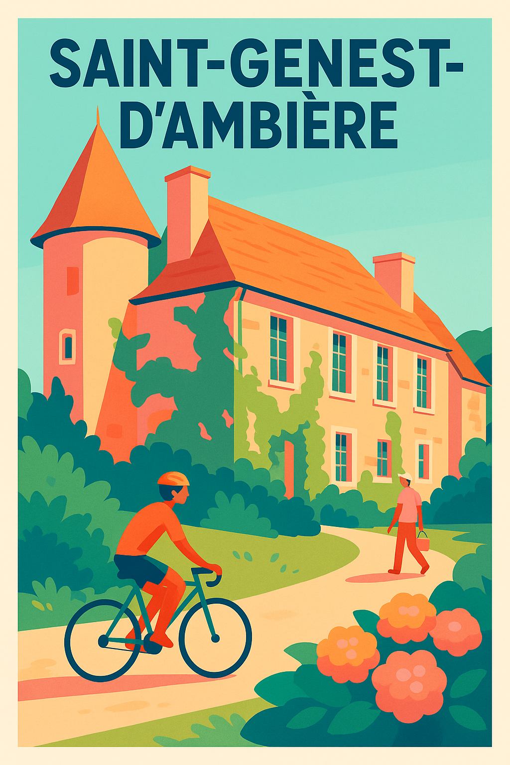 Affiche de Saint-Genest-d'Ambière - Charmante balade à travers le temps