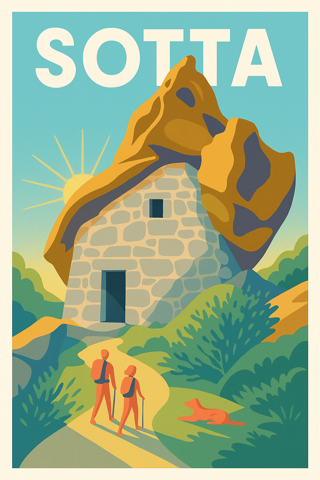 Affiche de Sotta - Évasion au cœur de la nature corse