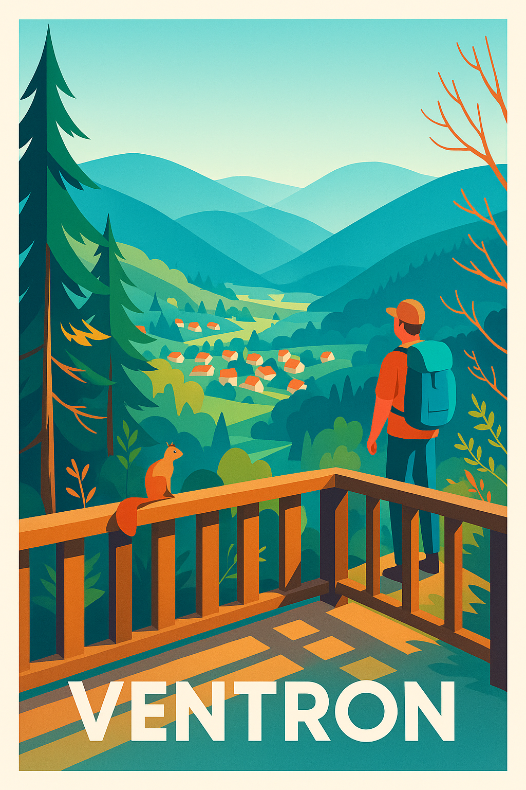 Affiche de Ventron - Évasion nature et panoramas apaisants