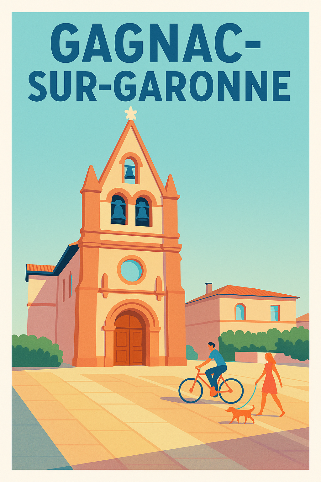 Affiche de Gagnac-sur-Garonne - Charme et Sérénité au Cœur de la Ville