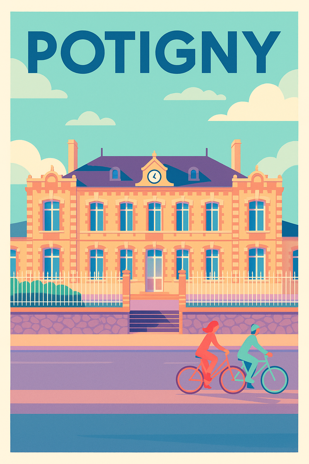 Affiche de Potigny - Charme et douceur de vivre normande