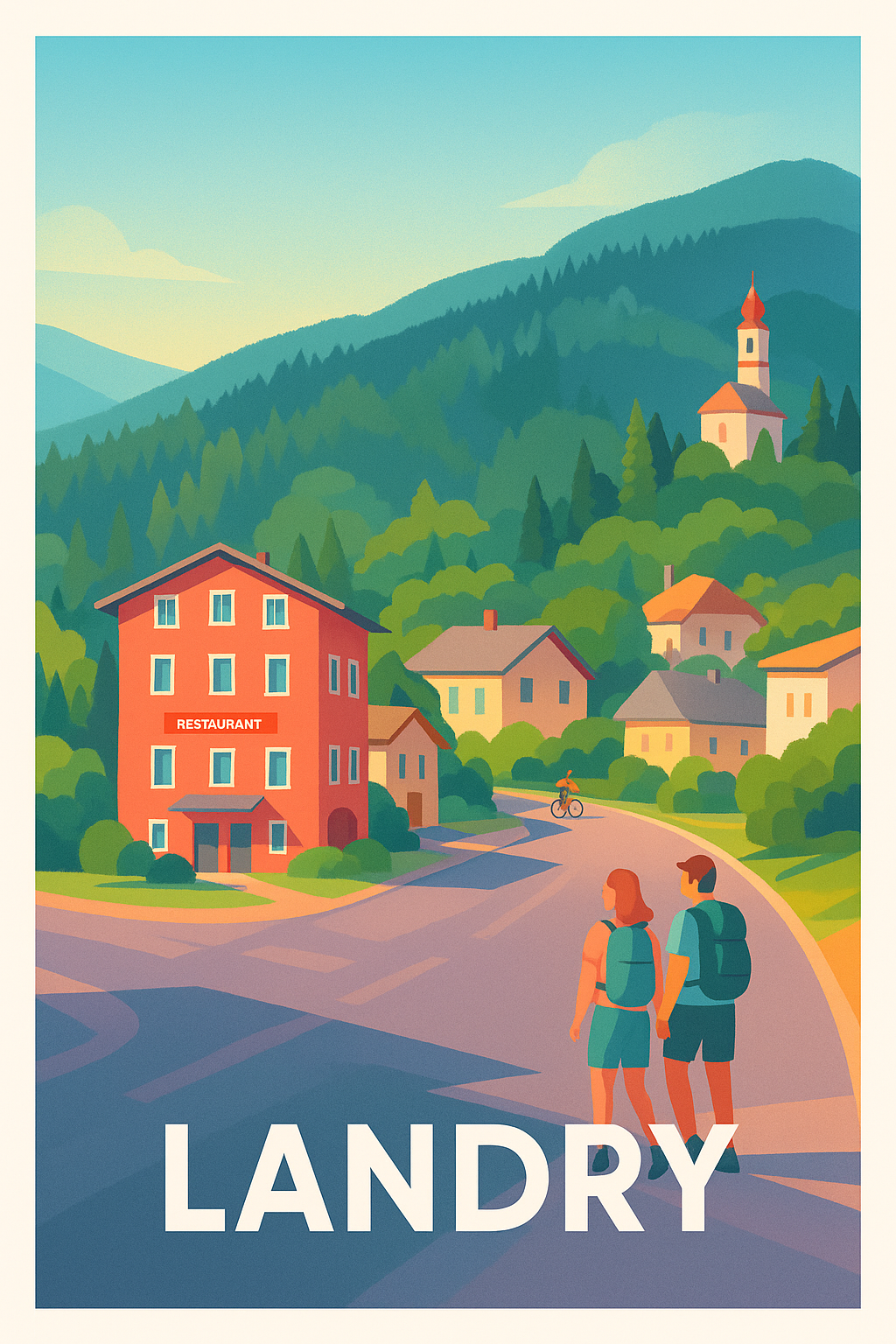 Affiche de Landry - Évasion et sérénité en pleine nature