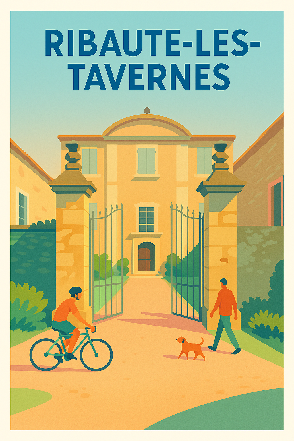 Affiche de Ribaute-les-Tavernes - Charme et sérénité au cœur du Gard
