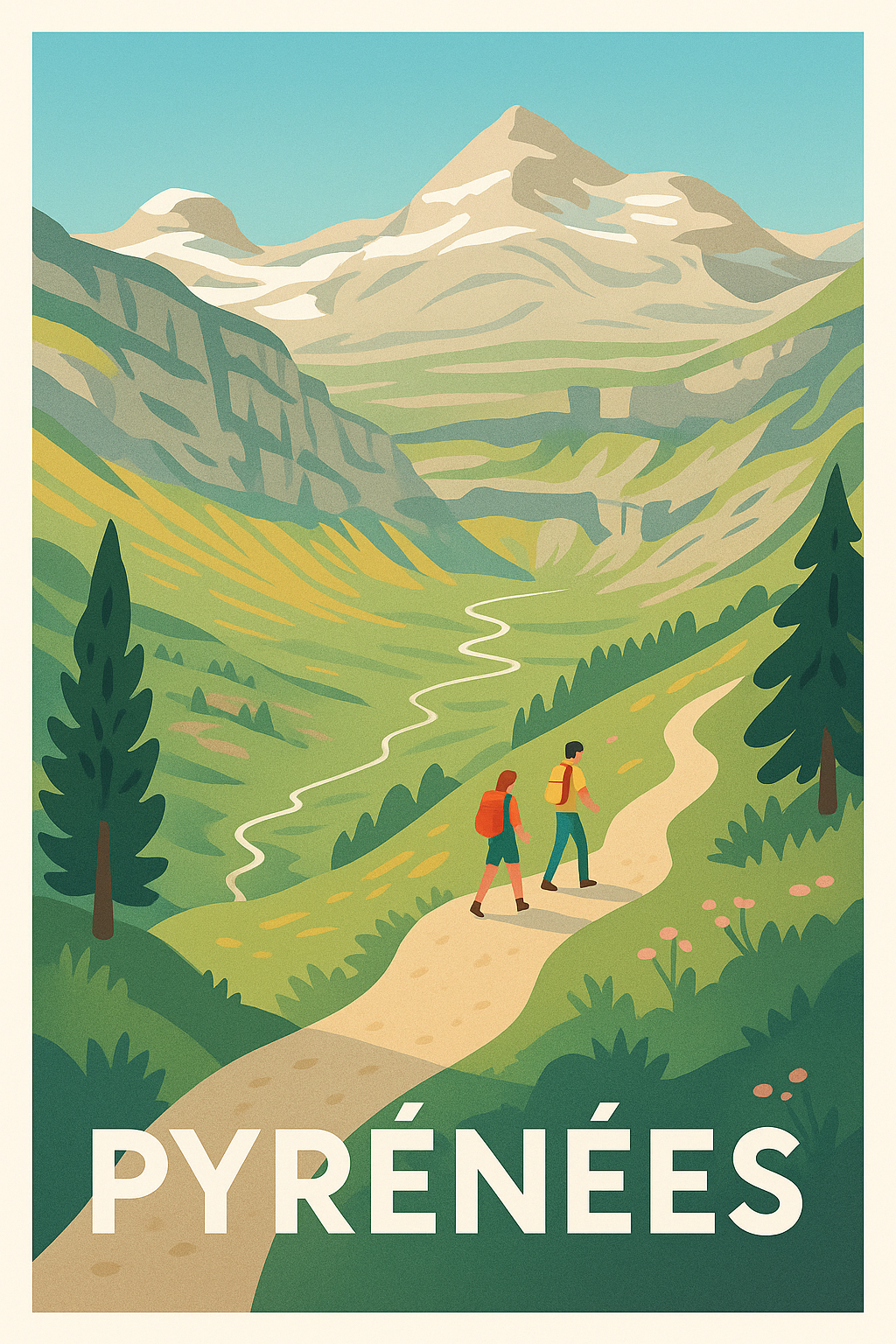 Affiche de Pyrénées - L'appel des grands espaces