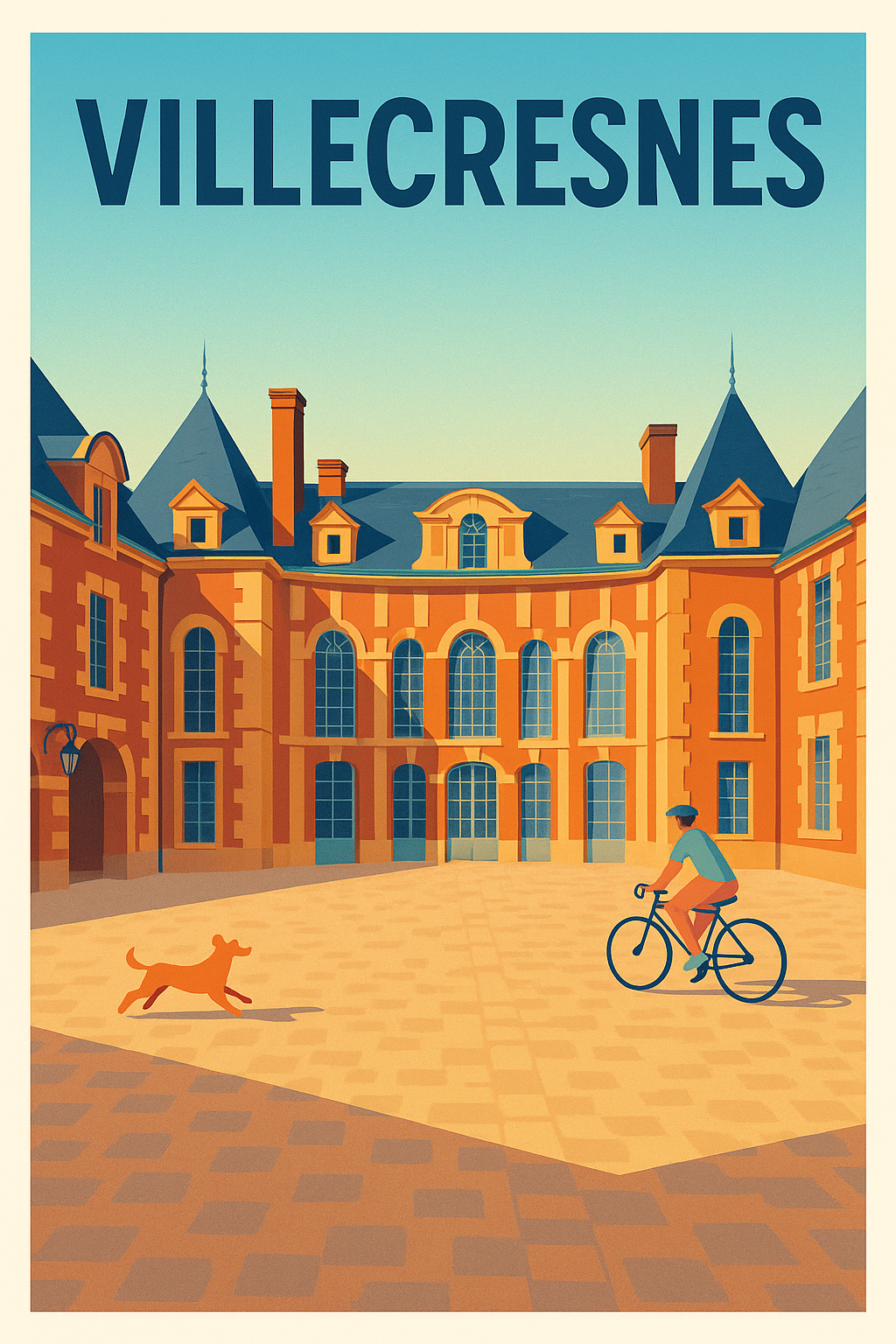 Affiche de Villecresnes - L'élégance au cœur de la ville