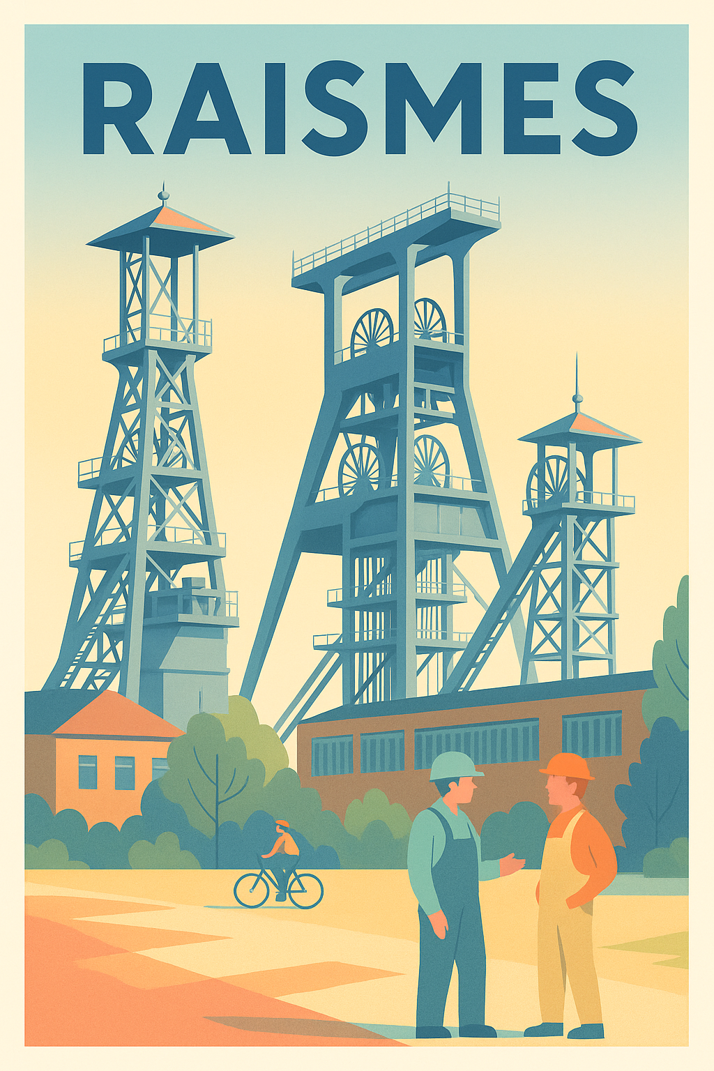 Affiche de Raismes - Héritage minier et rencontre ouvrière