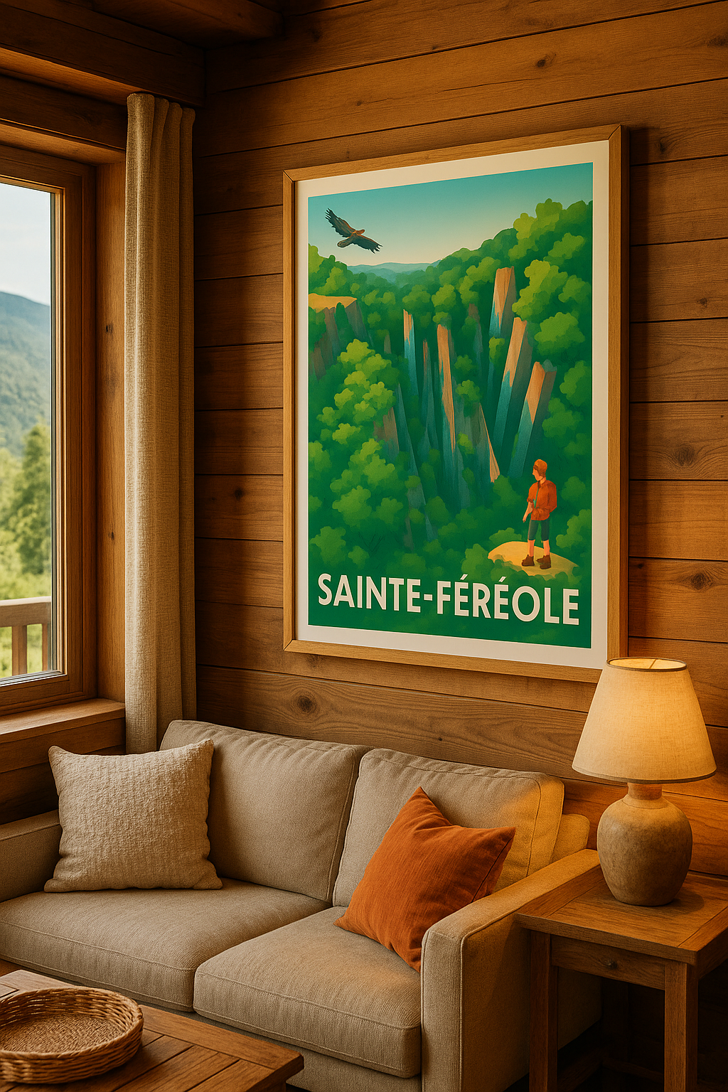 Mise en situation Affiche de Sainte-Féréole - Échappée verte et panoramas grandioses