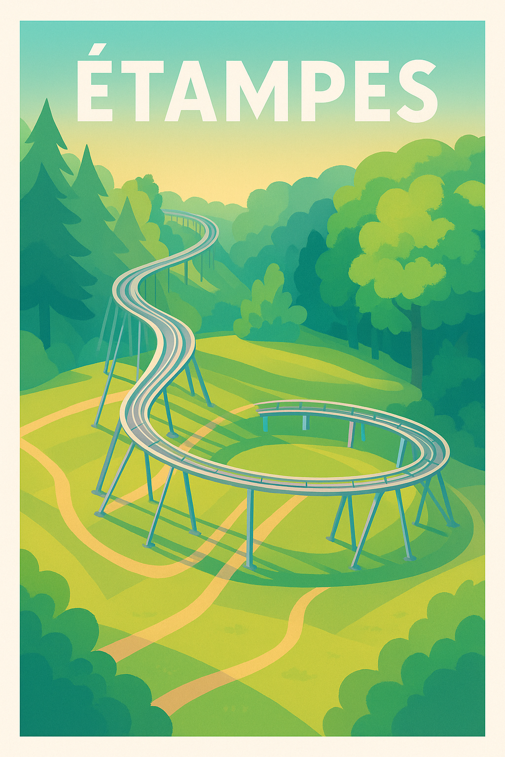 Affiche de Étampes - Découvrez la nature en mouvement