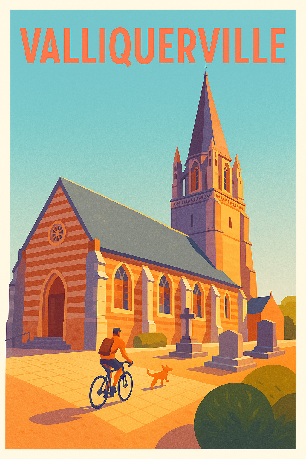 Affiche de Valliquerville - Charme et sérénité au cœur du village