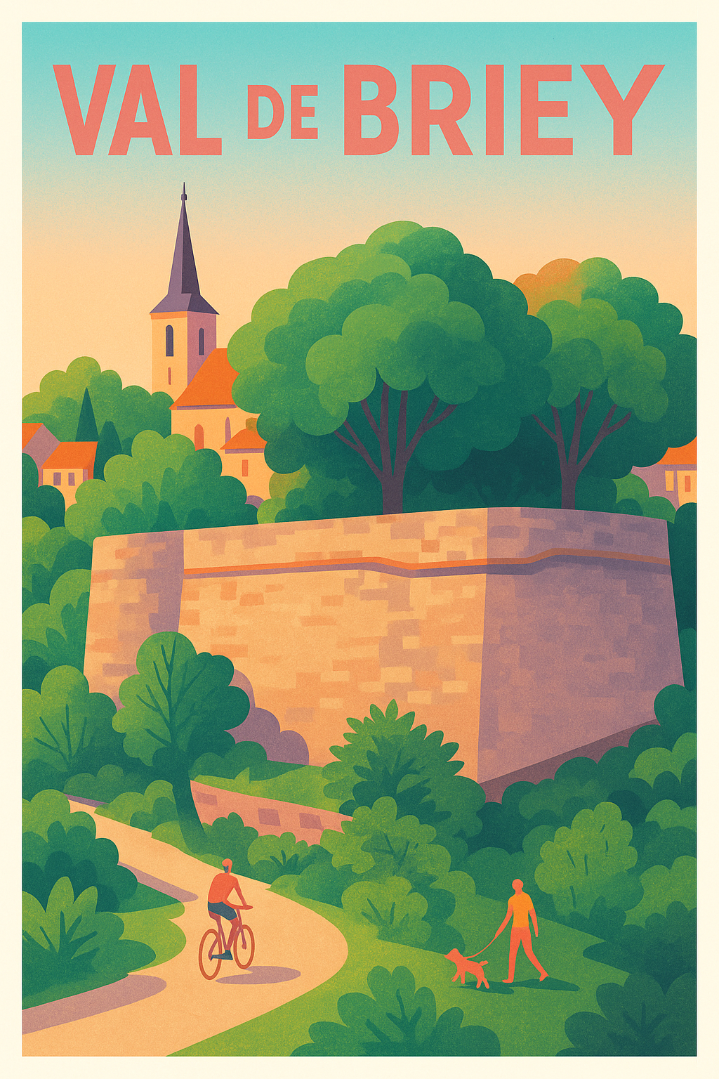 Affiche de Val de Briey - Évasion bucolique au cœur de la nature