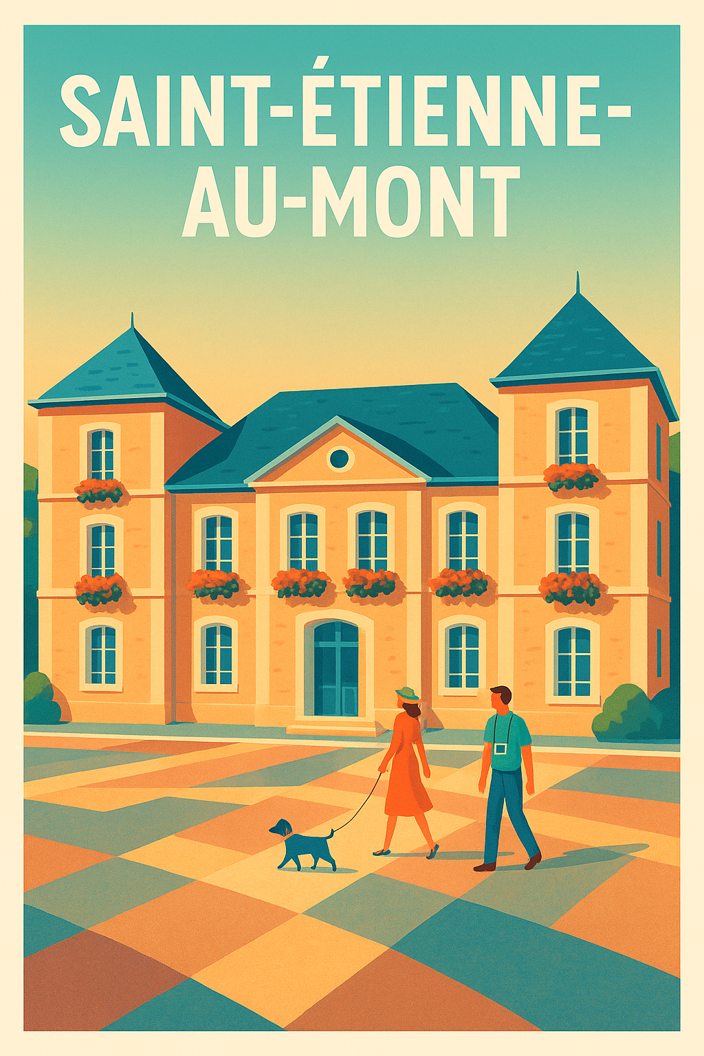 Affiche de Saint-Étienne-au-Mont - Élégance et sérénité au cœur du Pas-de-Calais