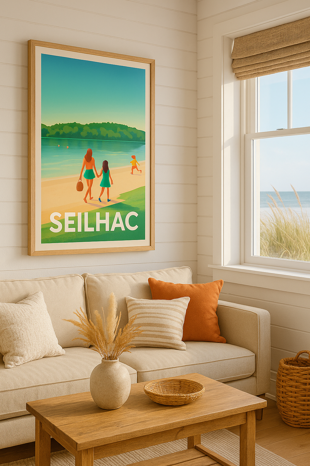 Mise en situation Affiche de Seilhac - Promenade paisible au bord de l'eau
