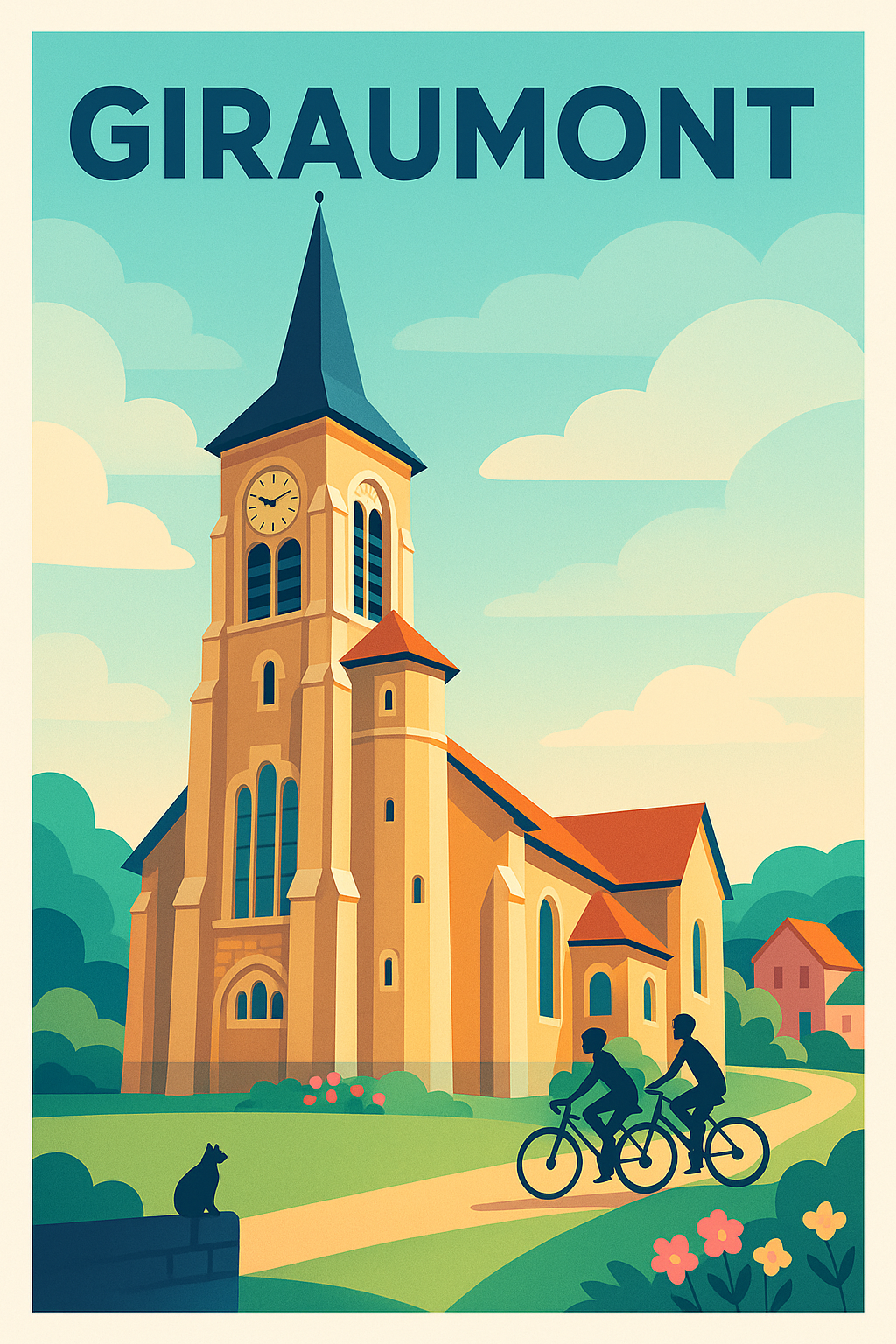 Affiche de Giraumont - Charme bucolique au cœur du village