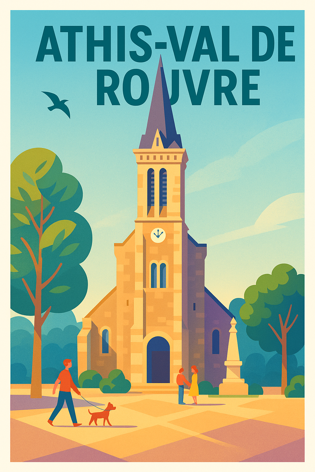 Affiche de Athis-Val de Rouvre - Charme et sérénité normande