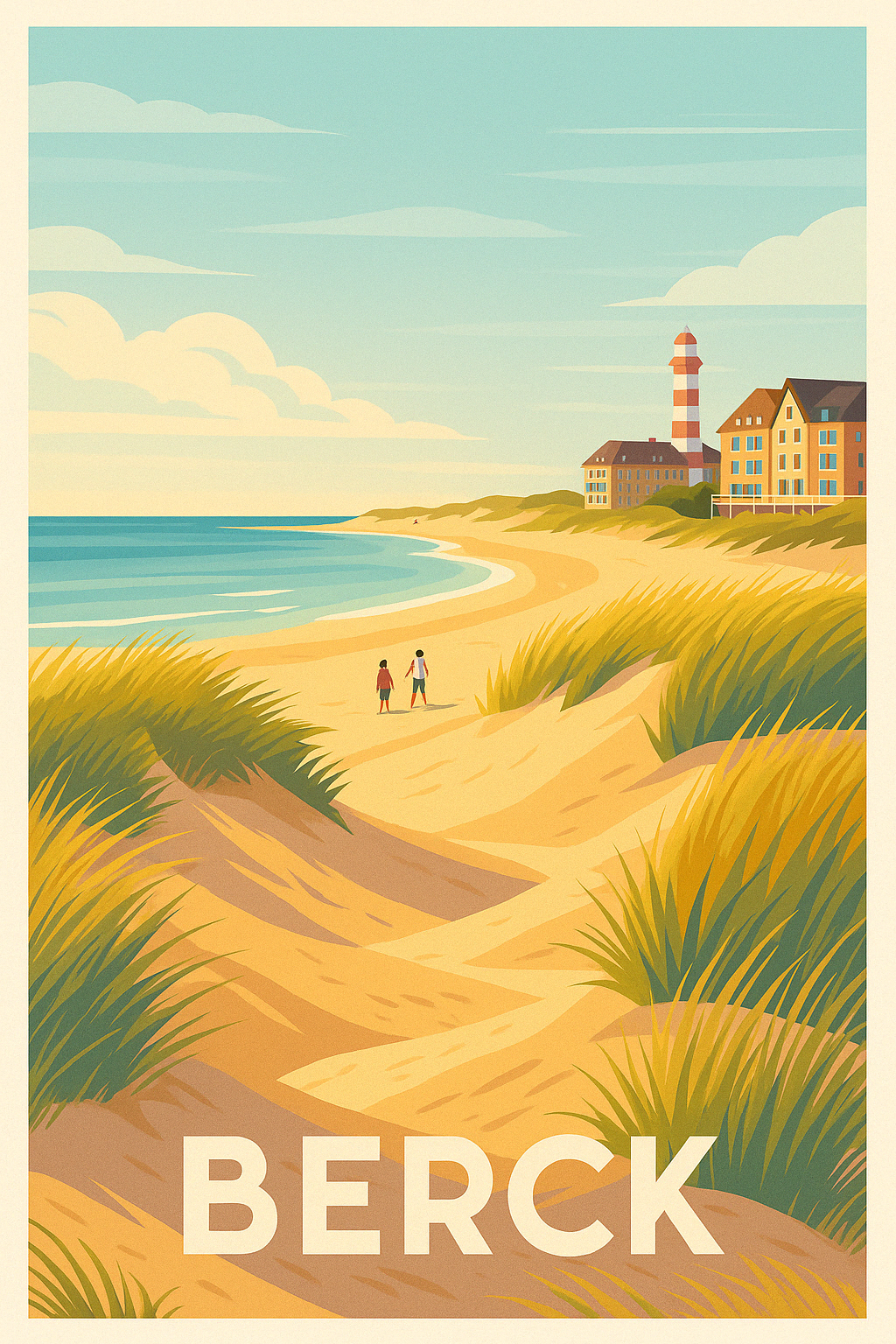 Berck - Douceur d'une plage sauvage