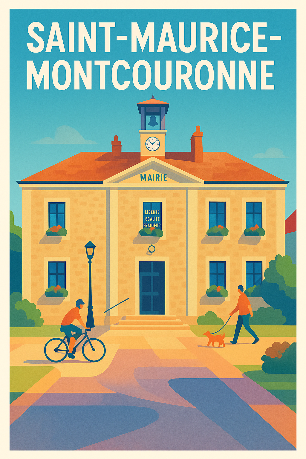 Affiche de Saint-Maurice-Montcouronne - Charme et sérénité au cœur du village