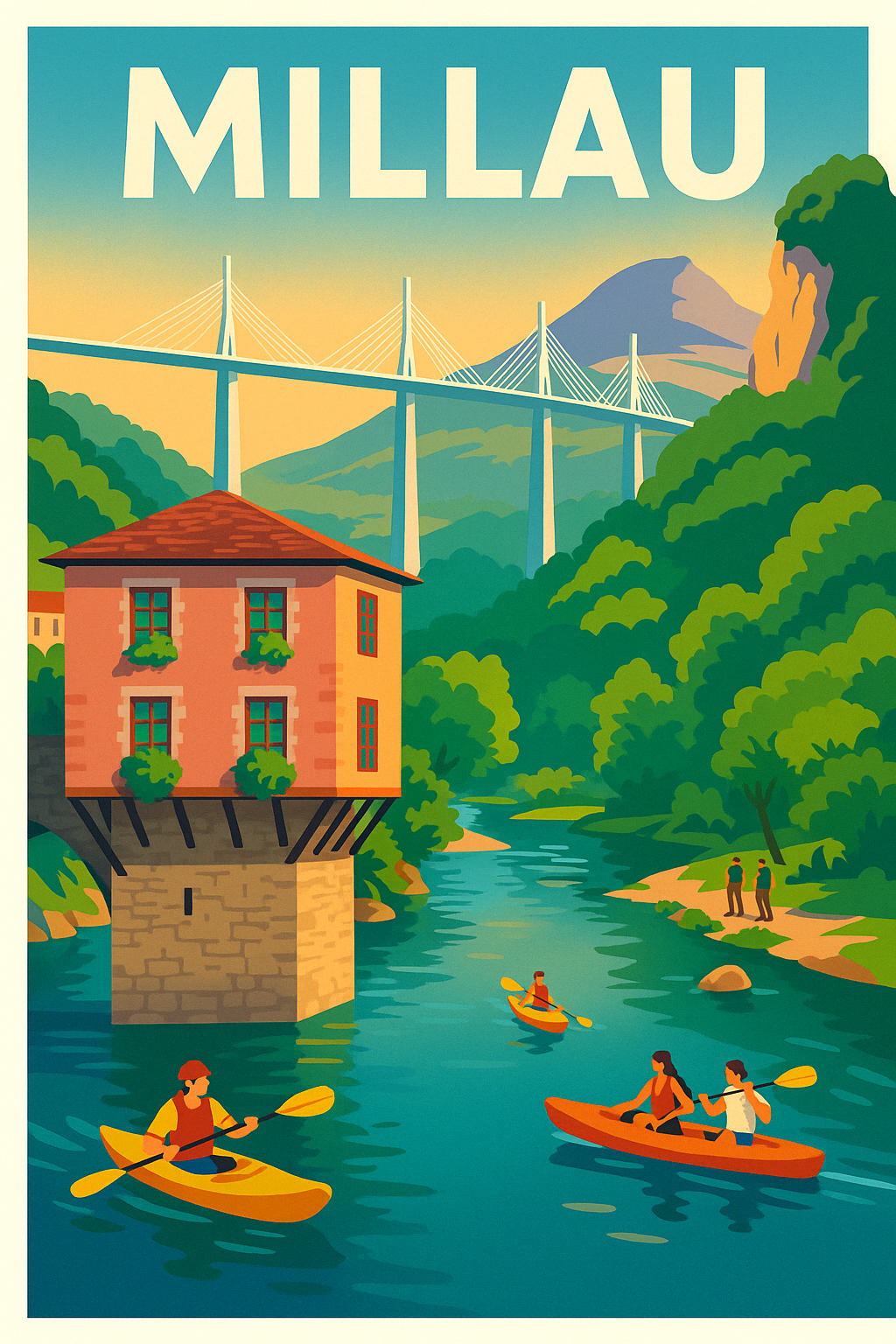Millau - Aventure au fil de l'eau