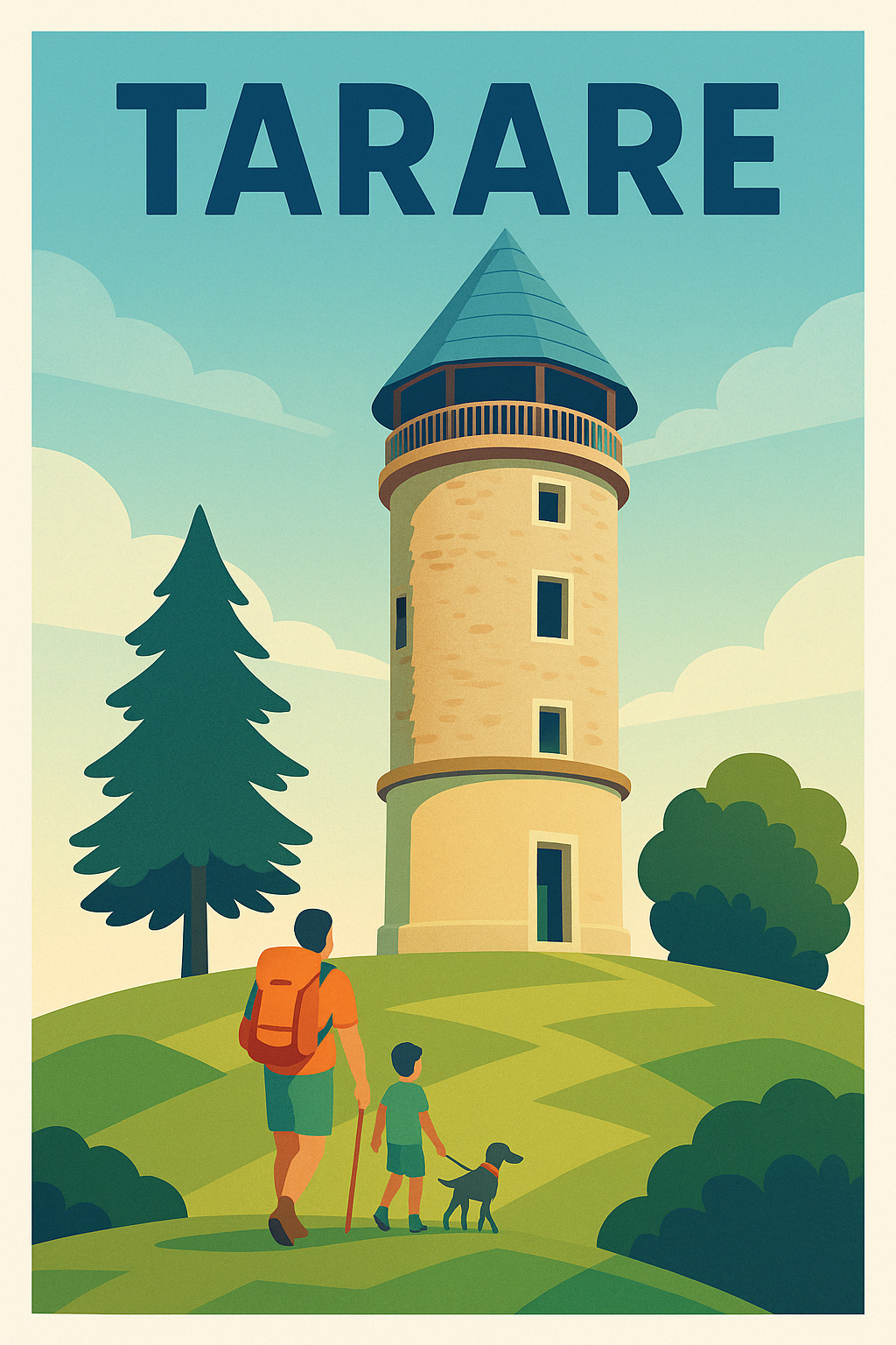 Affiche de Tarare - Escapade nature et découverte