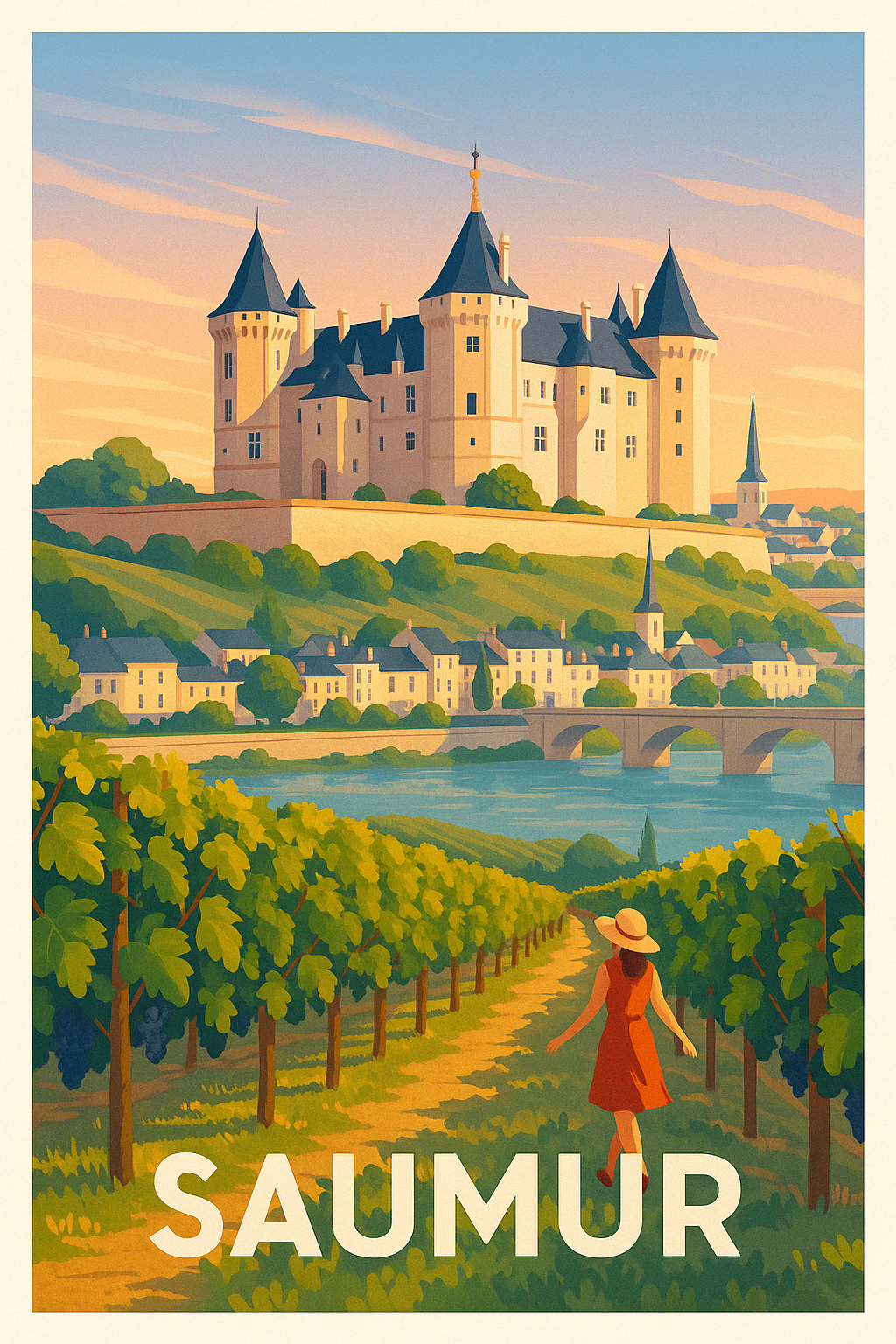 Saumur - Le charme du Val de Loire