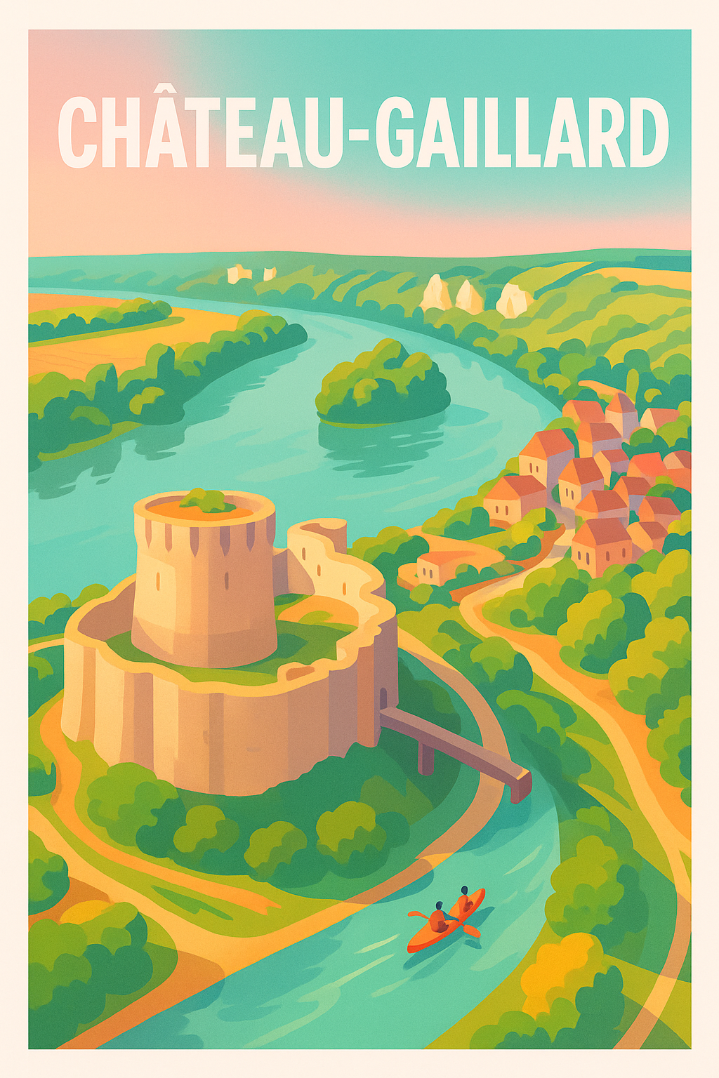 Affiche de Château-Gaillard - Plongée au cœur de l'histoire et de la nature
