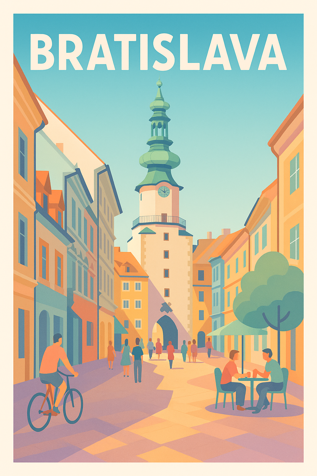 Affiche de Bratislava - Charme historique au cœur de la ville