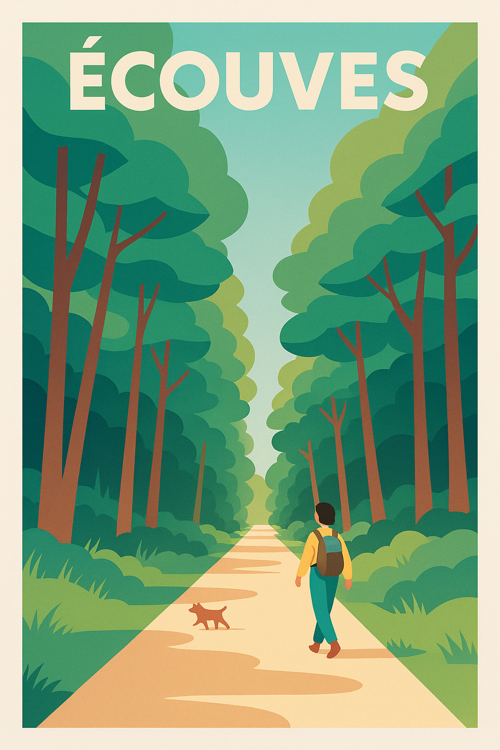 Affiche de Écouves - Promenade en pleine nature