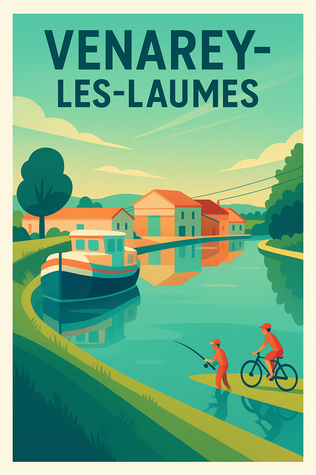 Affiche de Venarey-les-Laumes - L'évasion au fil de l'eau