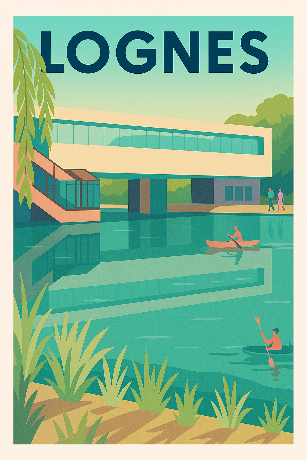 Affiche de Lognes - Évasion au fil de l'eau