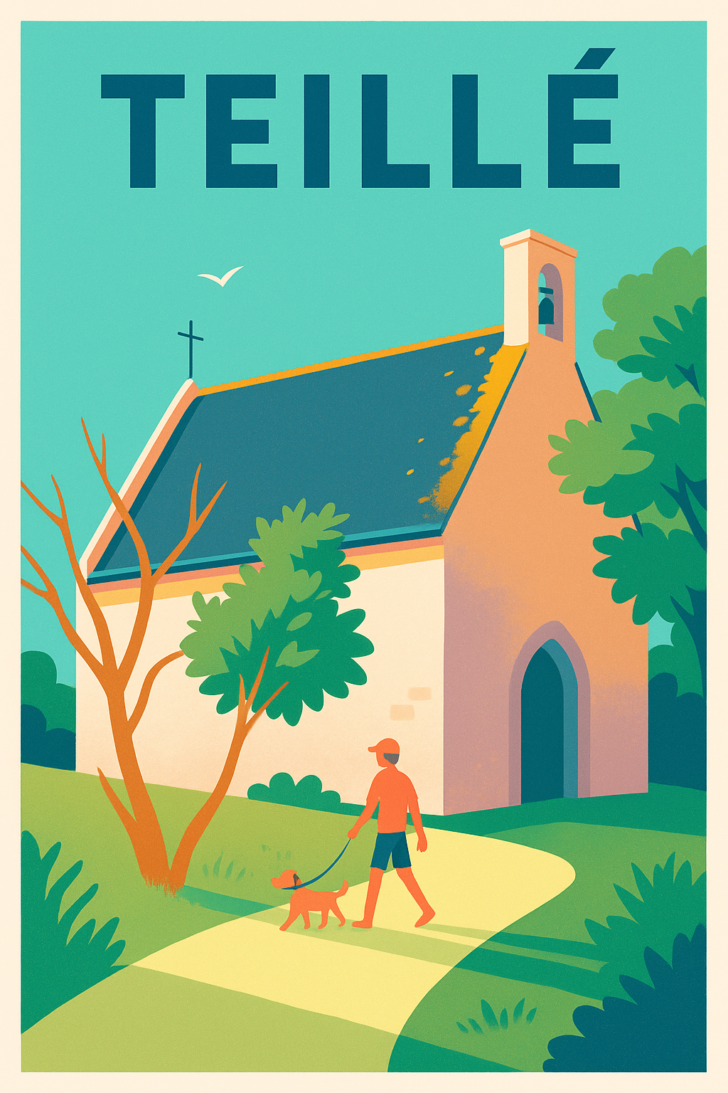Affiche de Teillé - Un havre de paix champêtre