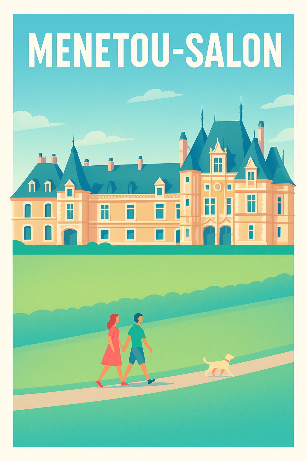 Affiche de Menetou-Salon - Promenade au cœur du charme historique