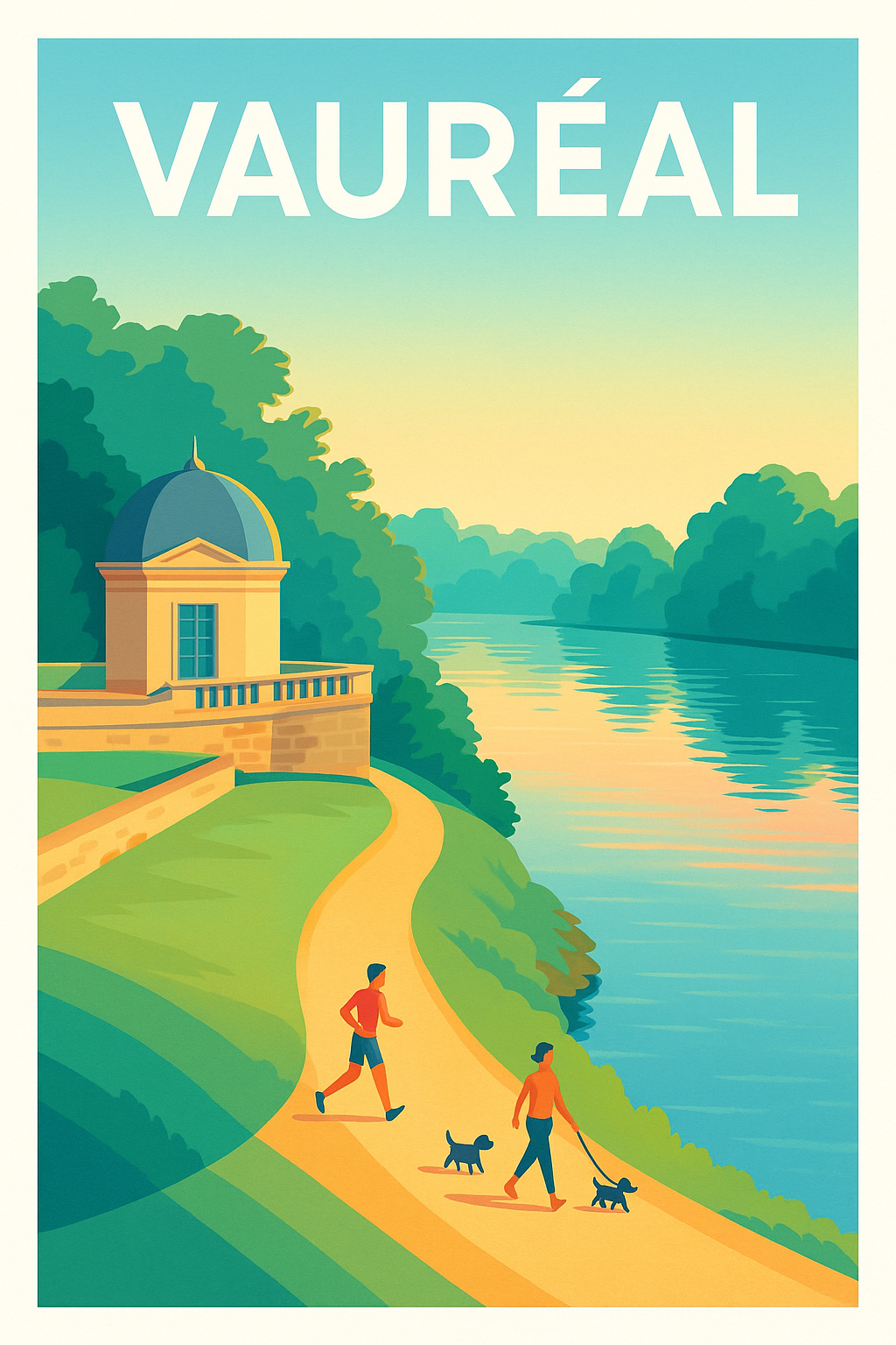 Affiche de Vauréal - Balade Sérénité au Bord de l'Eau