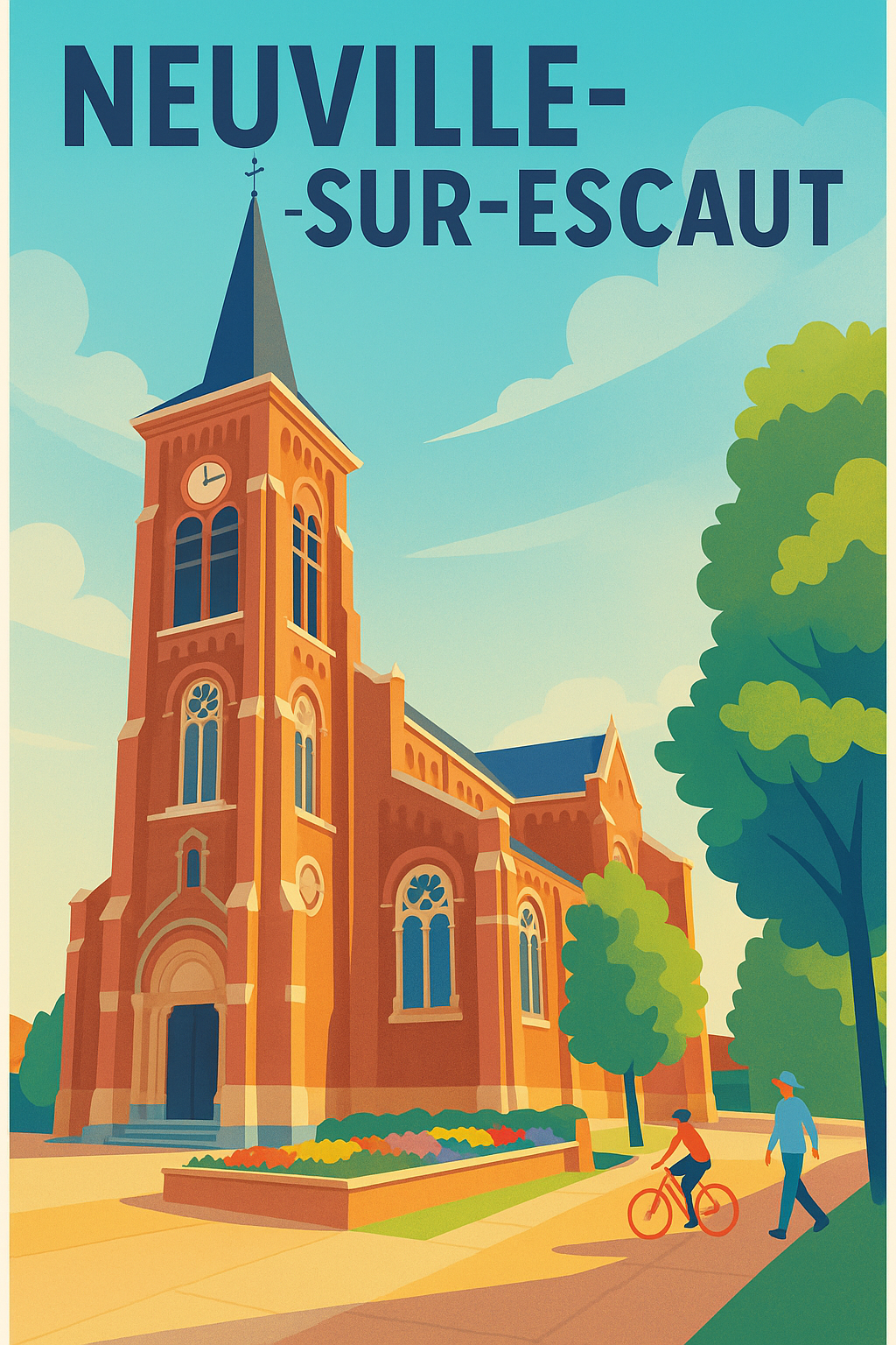 Affiche de Neuville-sur-Escaut - Charme et Sérénité au Cœur de la Ville