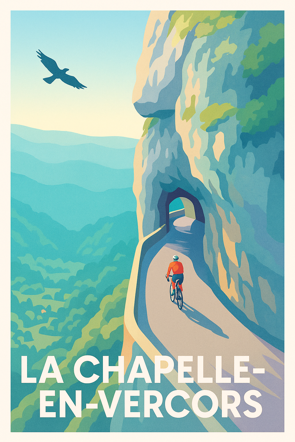 Affiche de La Chapelle-en-Vercors - Aventure et Nature à couper le souffle
