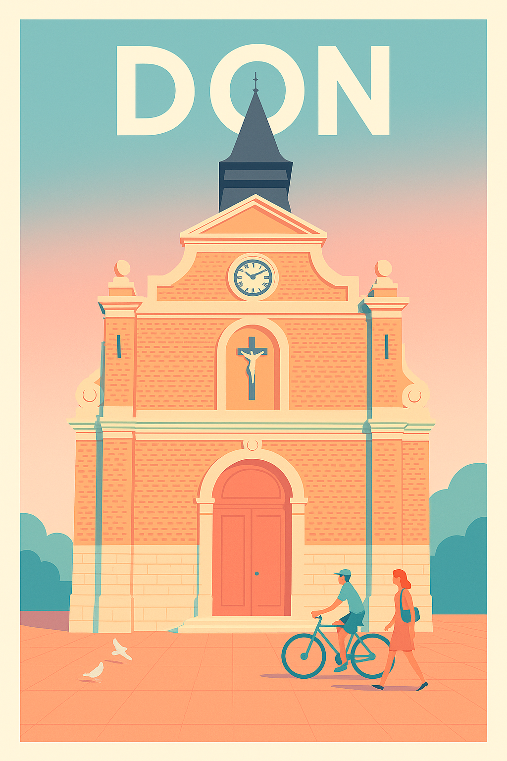 Affiche de Don - Charme tranquille et douceur urbaine