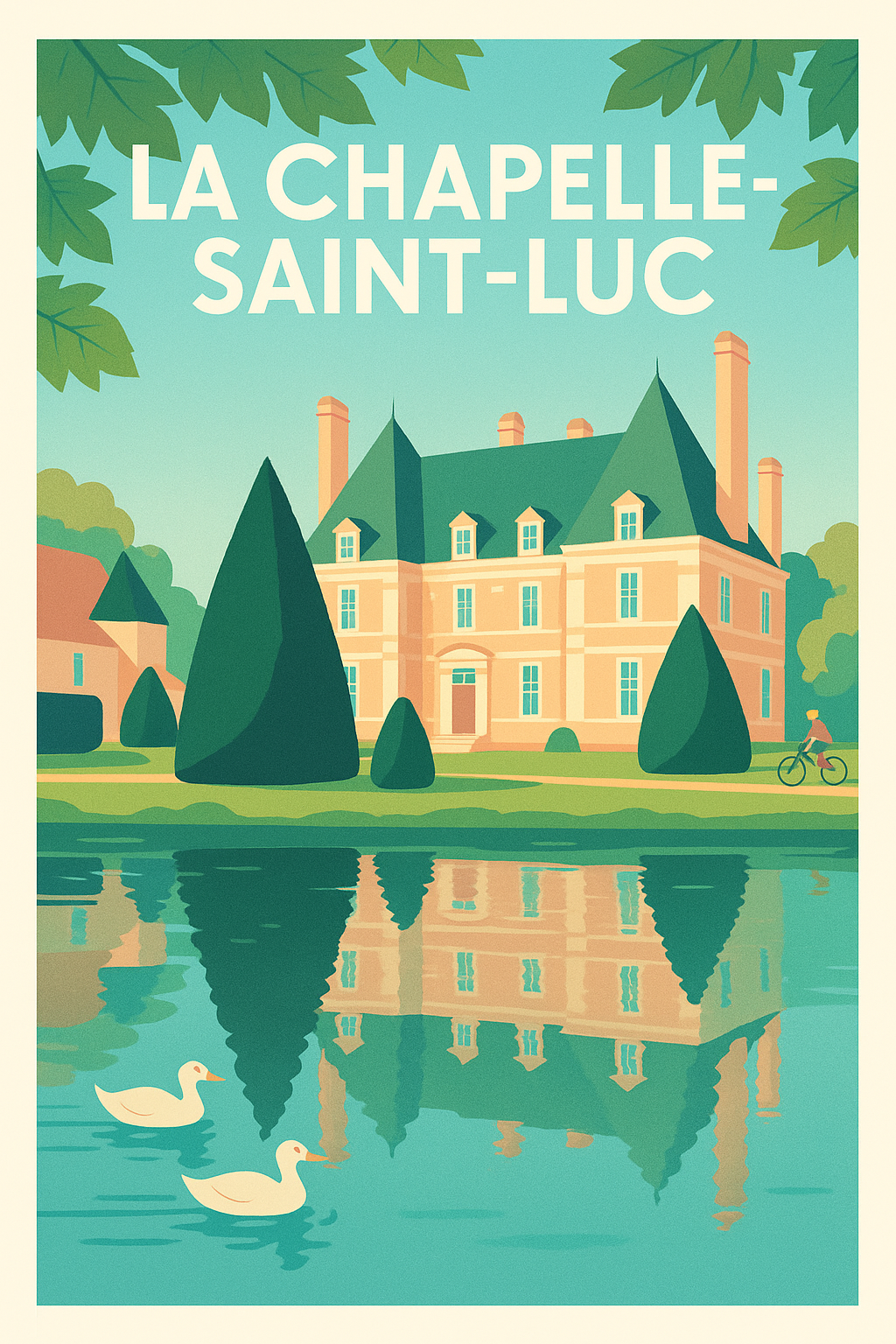 Affiche de La Chapelle-Saint-Luc - Harmonie entre nature et patrimoine