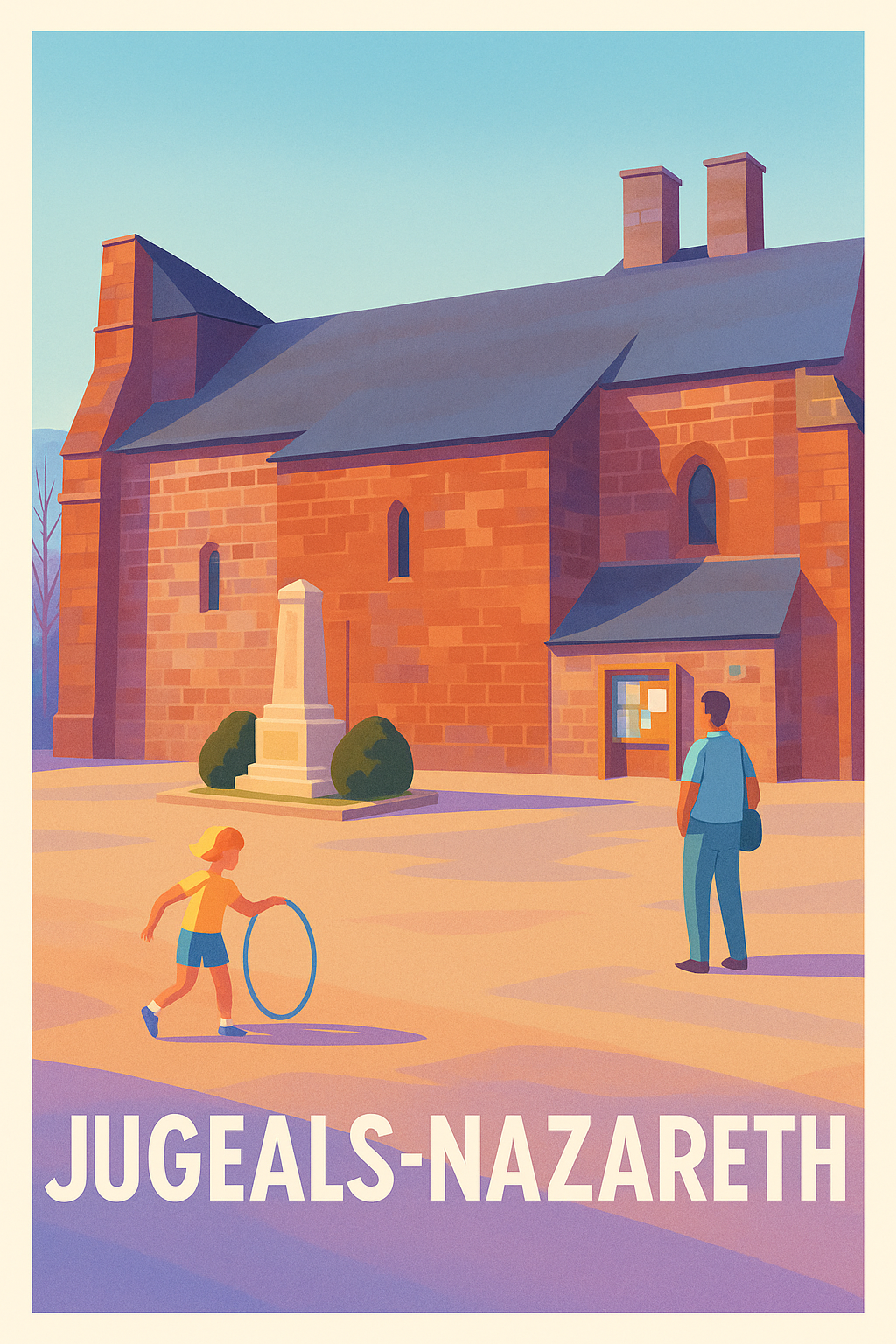 Affiche de Jugeals-Nazareth - Un instant paisible au cœur du village