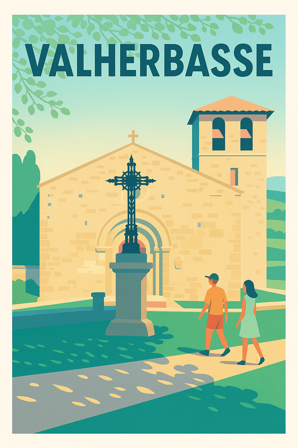 Affiche de Valherbasse - Charme et sérénité au cœur de la Drôme