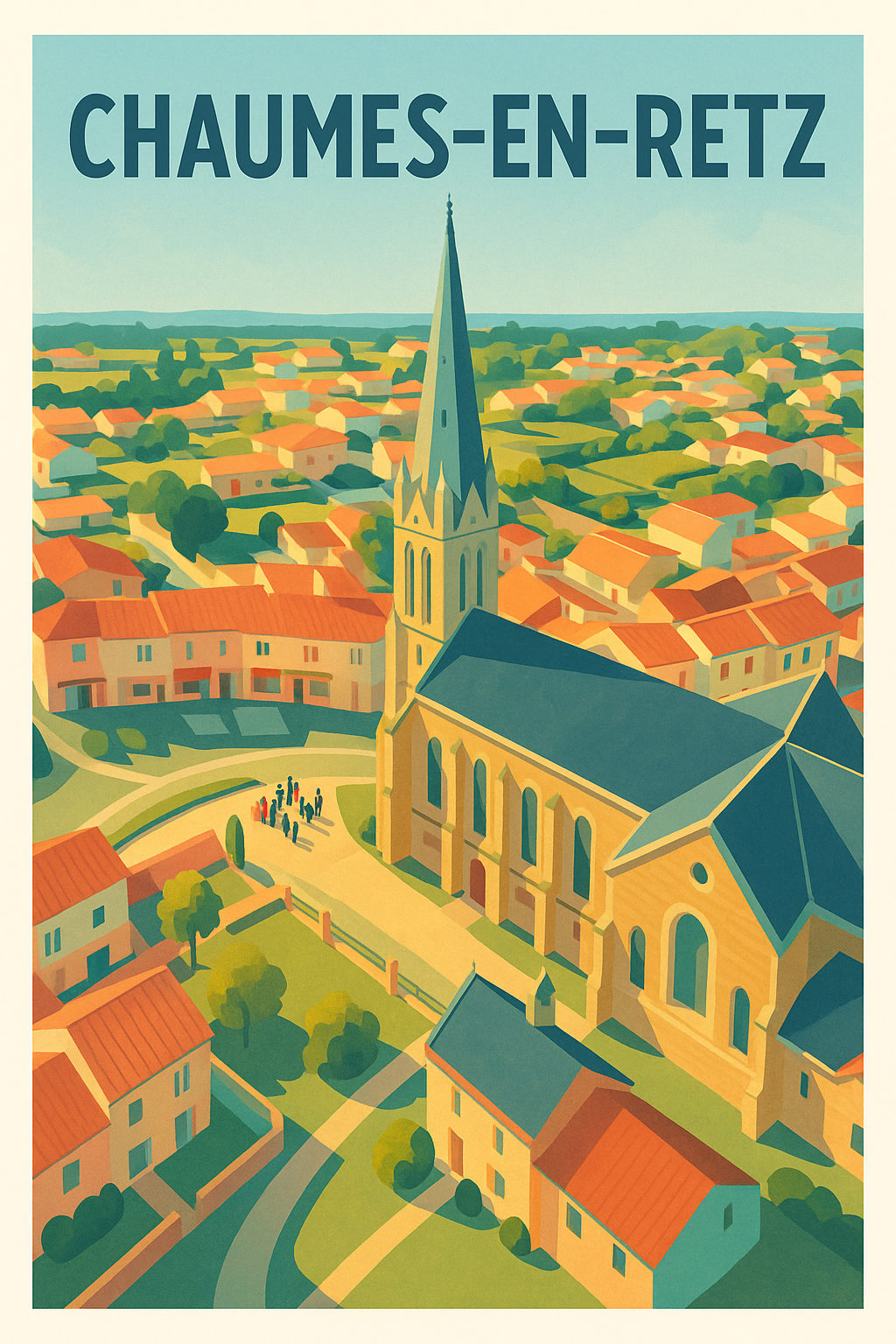 Affiche de Chaumes-en-Retz - Charme authentique au cœur de la campagne