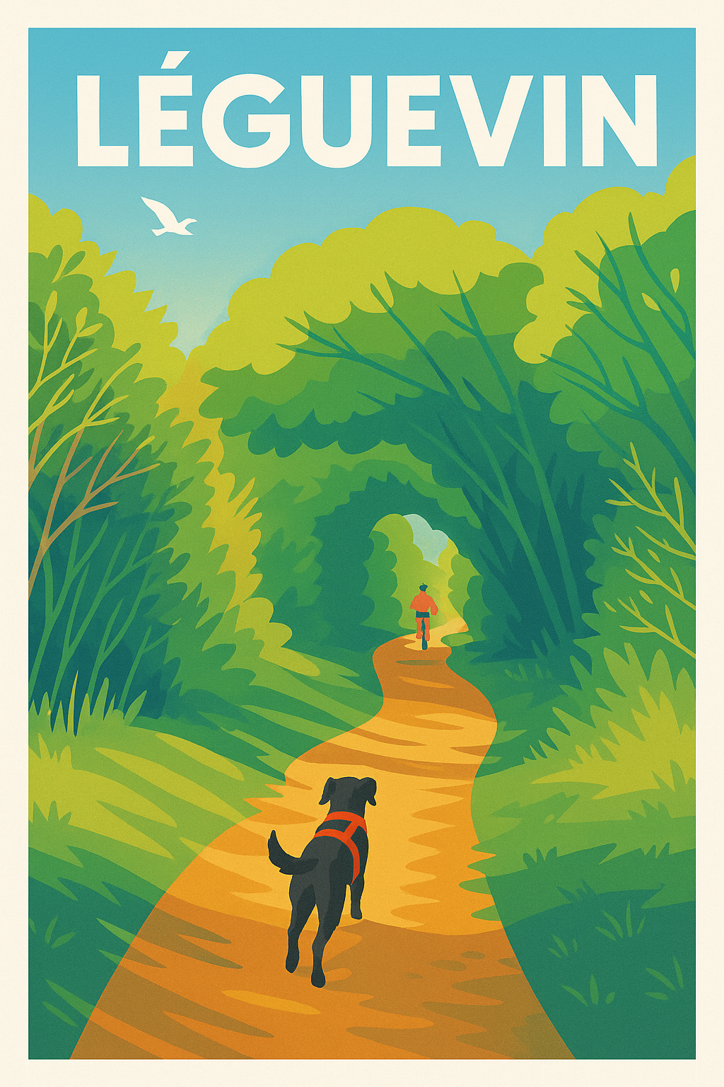 Affiche de Léguevin - Promenade en pleine nature