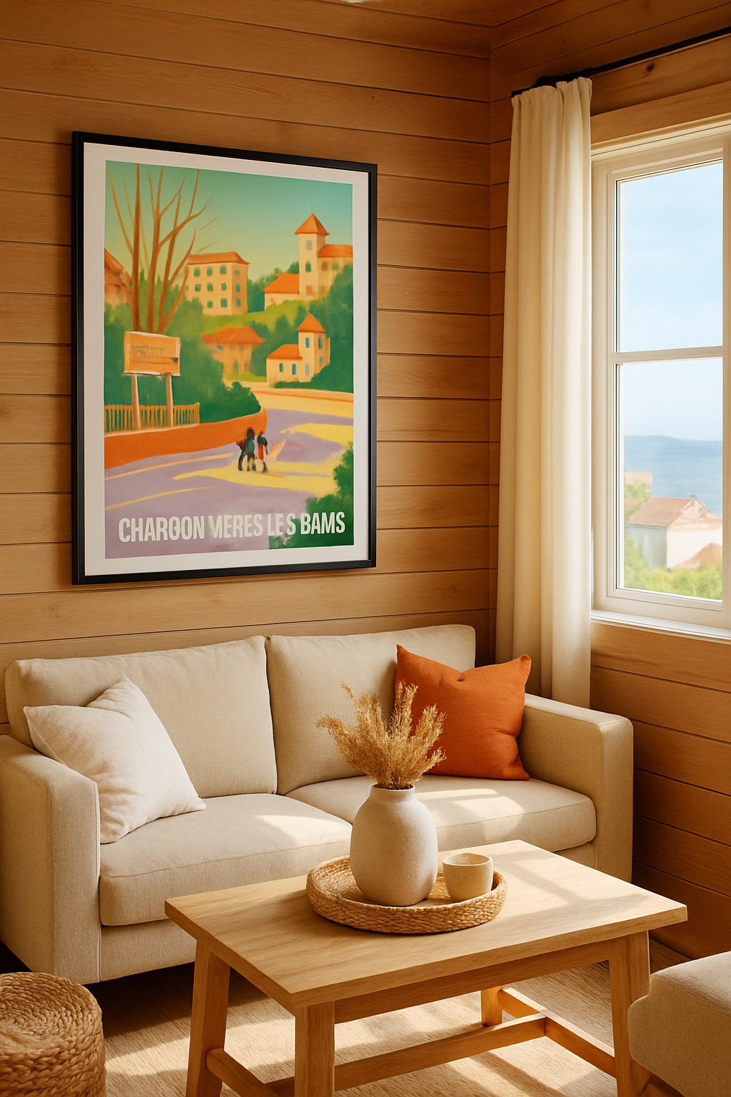 Mise en situation Affiche de Charbonnières-les-Bains - L'élégance d'une balade en douceur