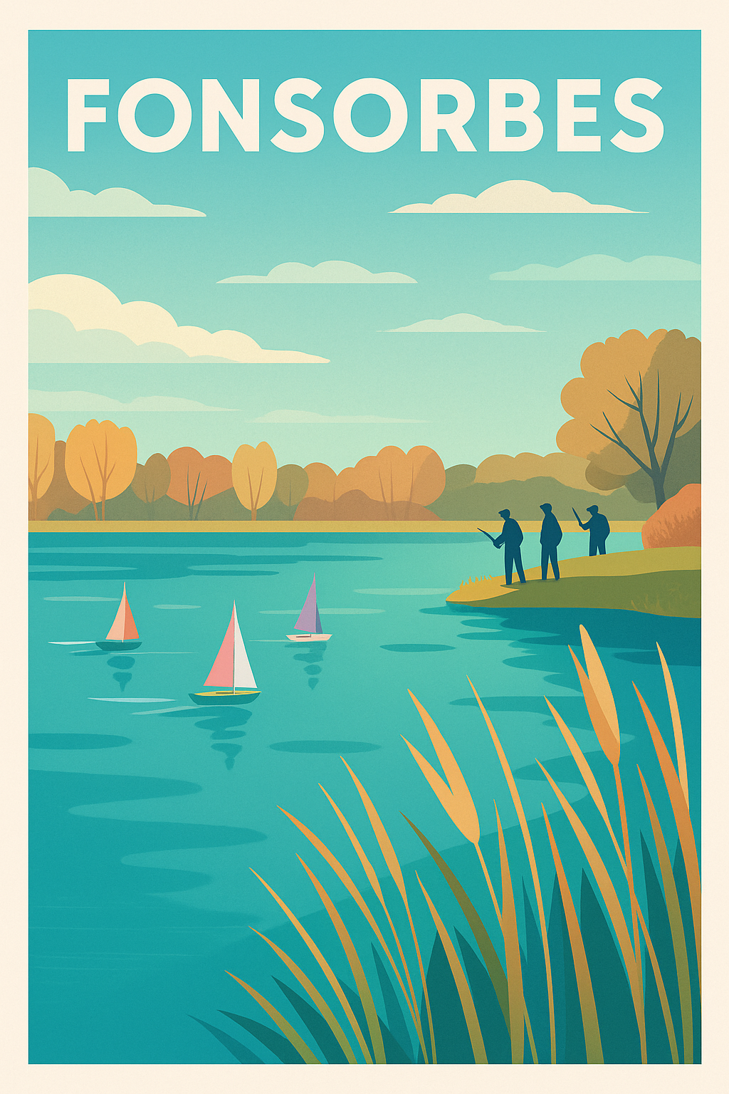 Affiche de Fonsorbes - Évasion au bord de l'eau