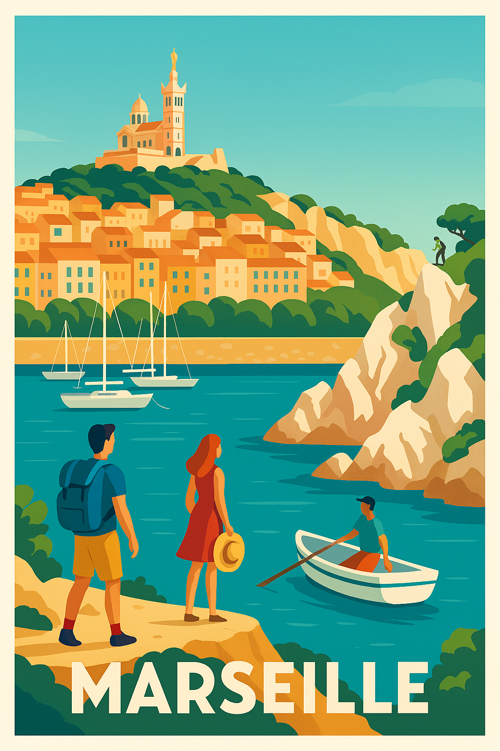 Marseille - Entre mer et collines