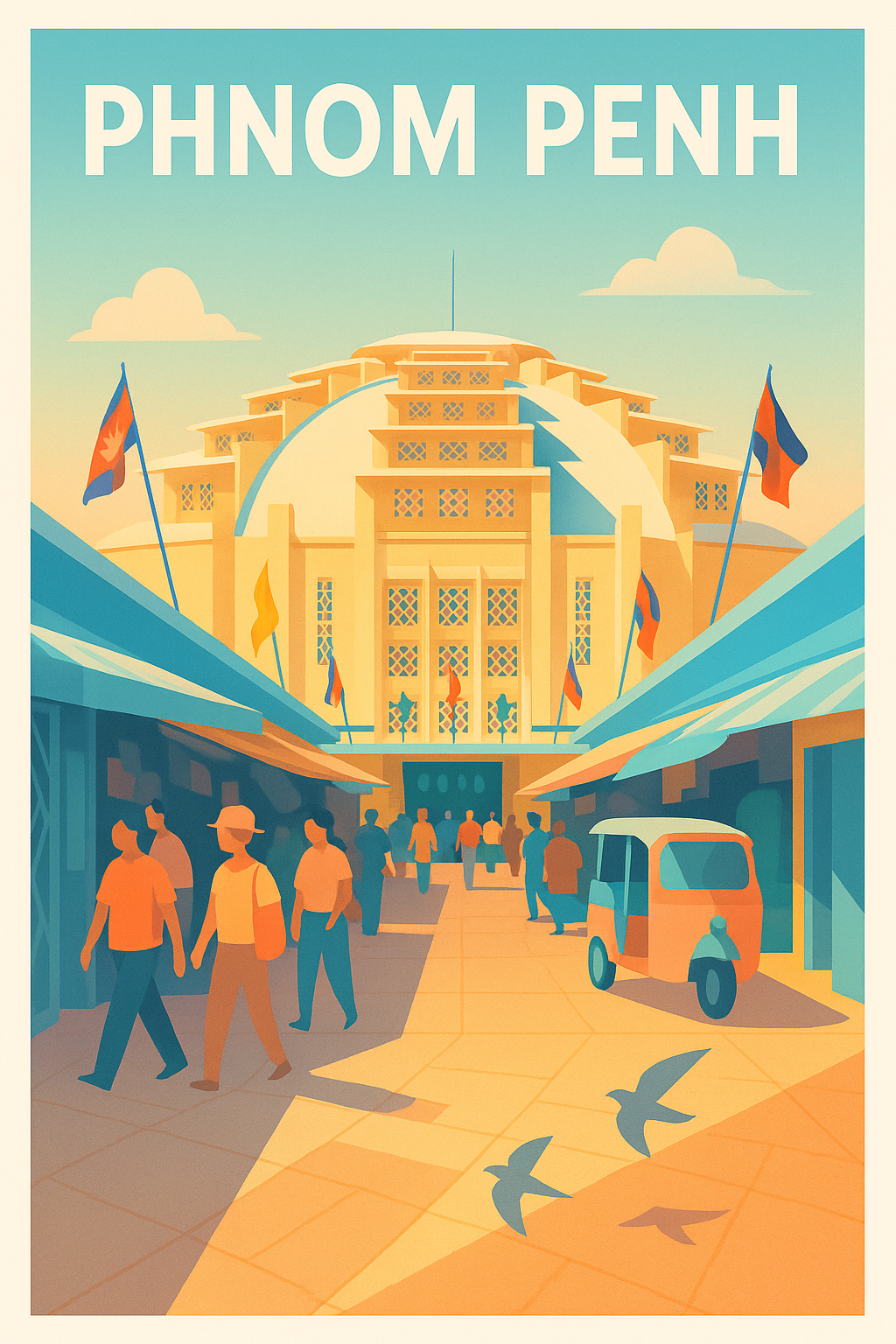 Affiche de Phnom Penh - L'effervescence culturelle au cœur de la capitale cambodgienne